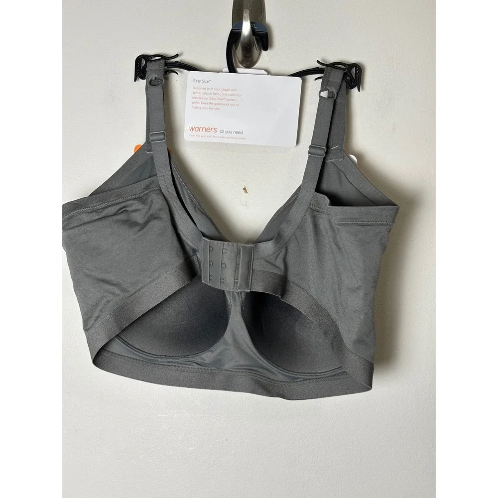 Warners Blissful Benefits Wireless Comfort Bra XXXL Smoothing Lightly Padded - Picture 2 of 6